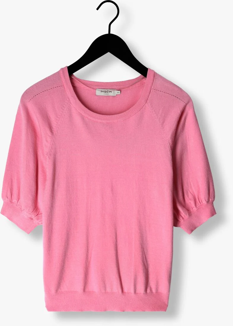 MSCH COPENHAGEN roze msch copenhagen top mscheslina rachelle 2/4 raglan pullover
