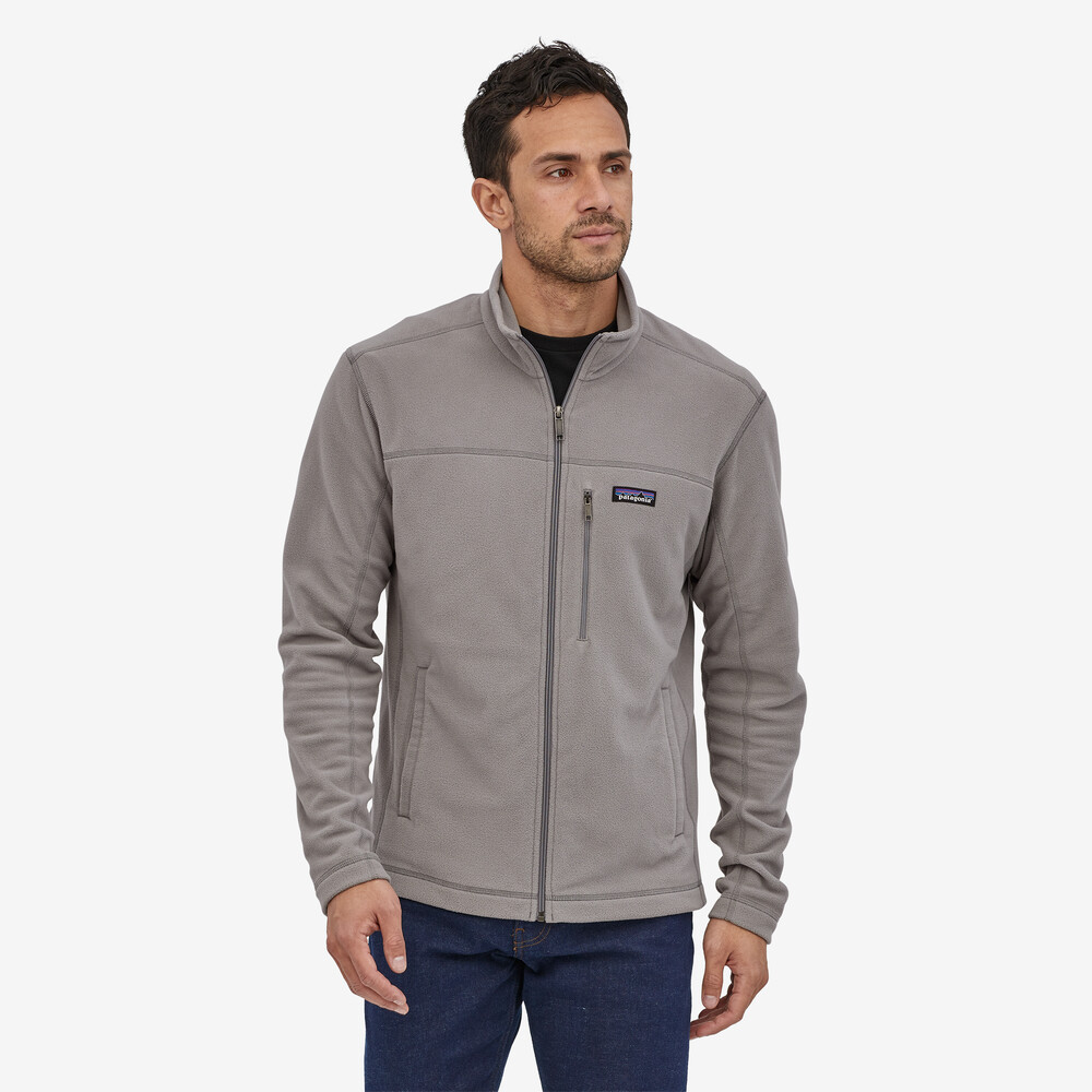 Herren-Micro-D-Fleecejacke