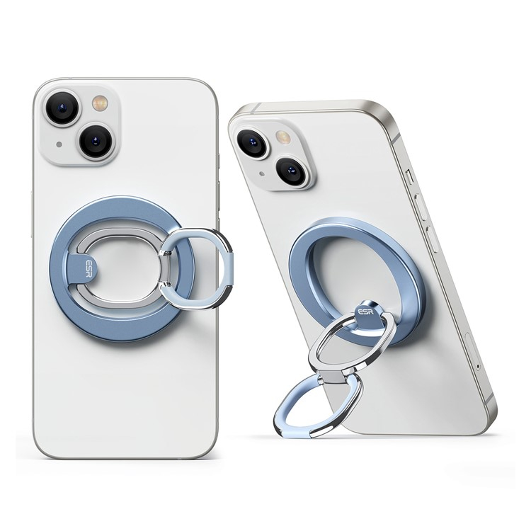 MagSafe Finger Griff Ring Halterung 180 Grad für Apple iPhone - Blau