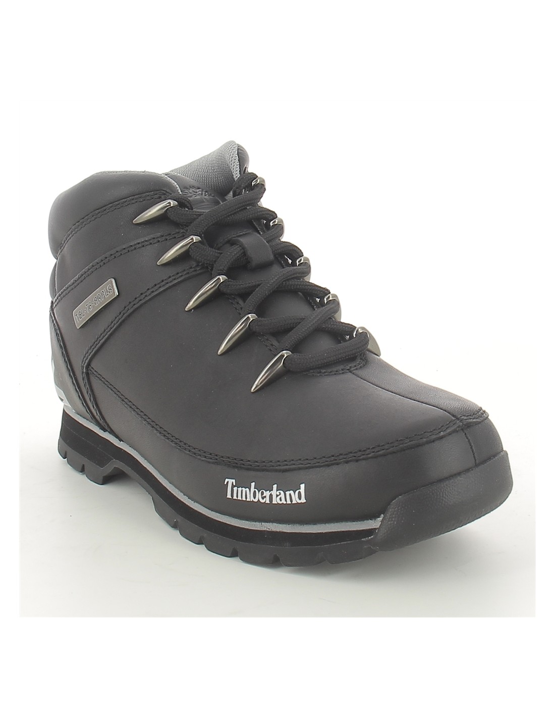 timberland boots homme euro sprint black reflec cuir noir