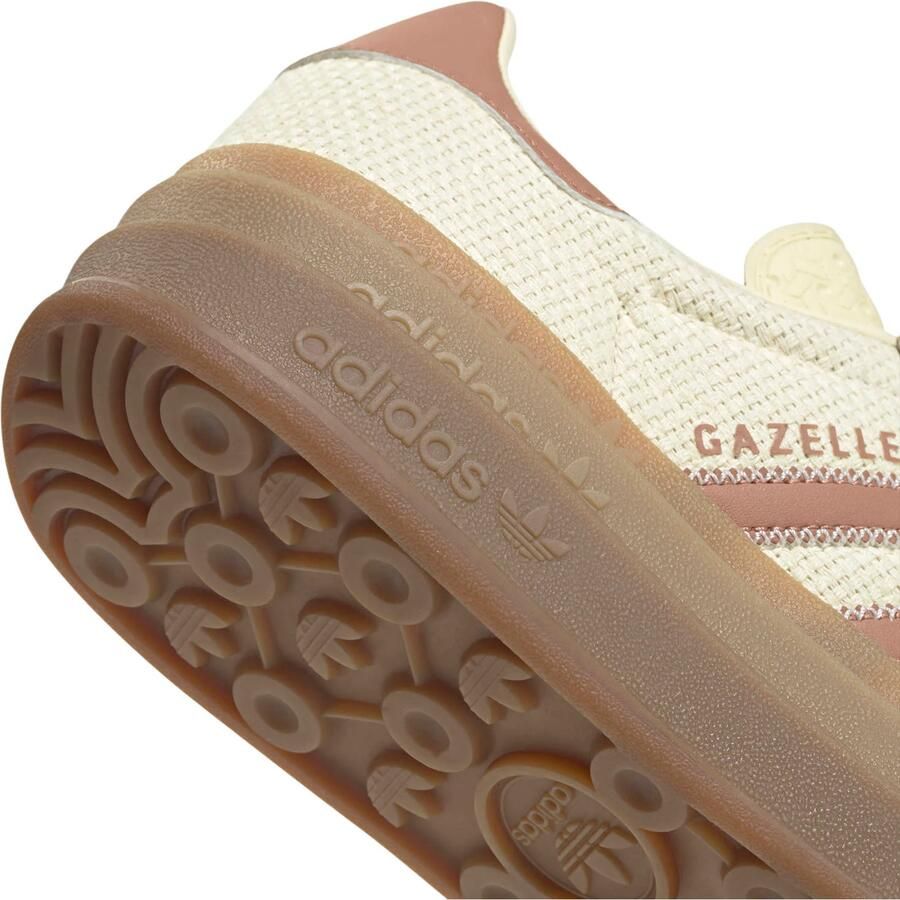 Adidas Originals Gazelle Bold sneakers ecru roze