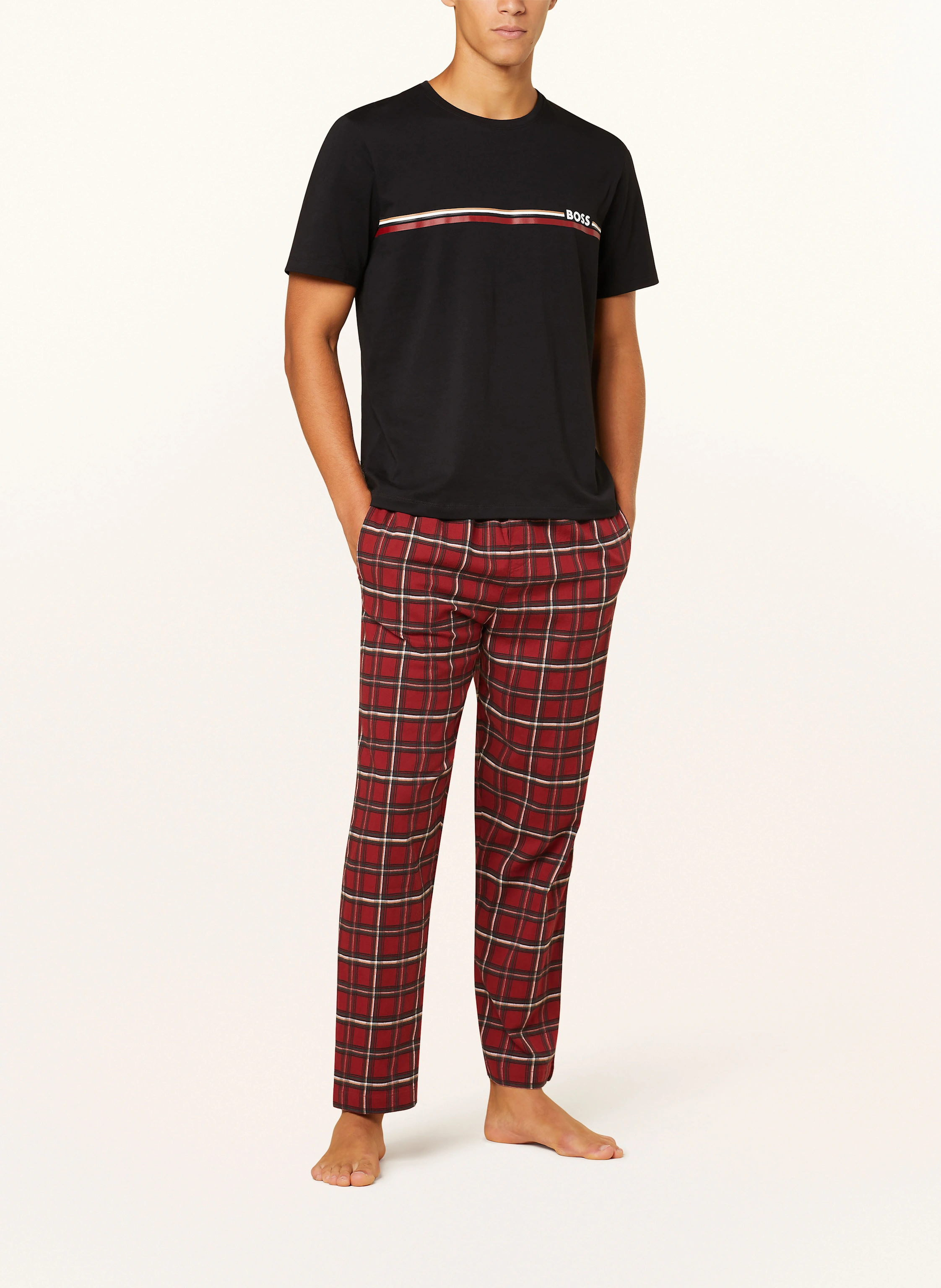 BOSS Schlafhose HOLIDAY aus Flanell