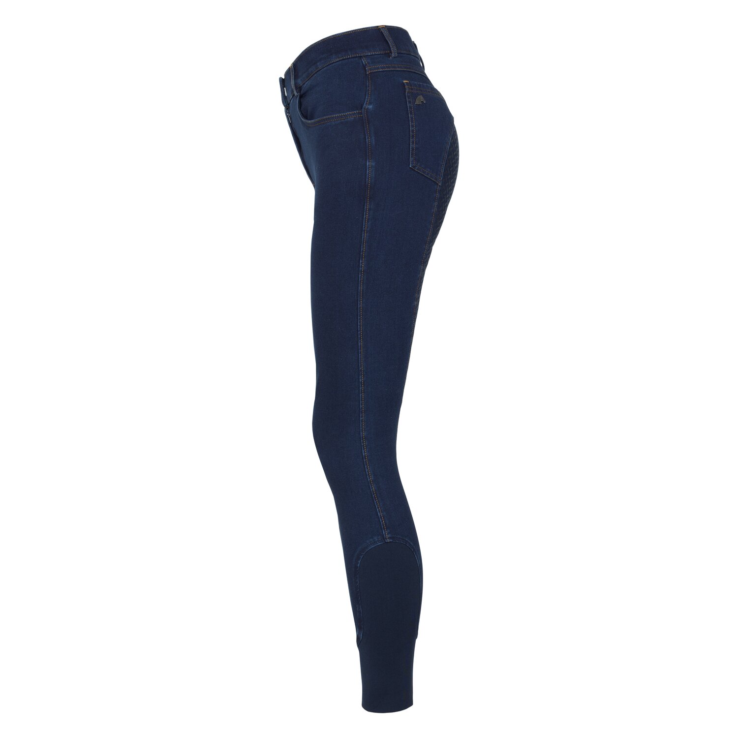 black forest Jeans-Reithose mit Grip-Vollbesatz  - denim