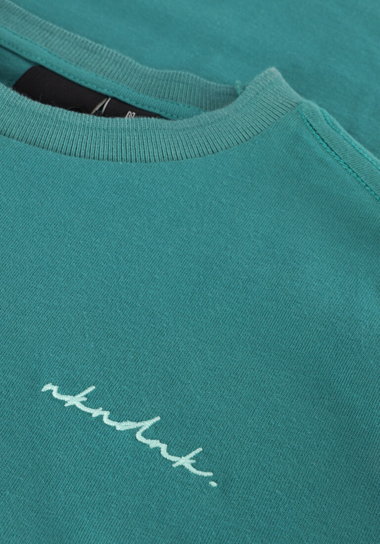 NIK & NIK turquoise nik & nik t-shirt label t-shirt
