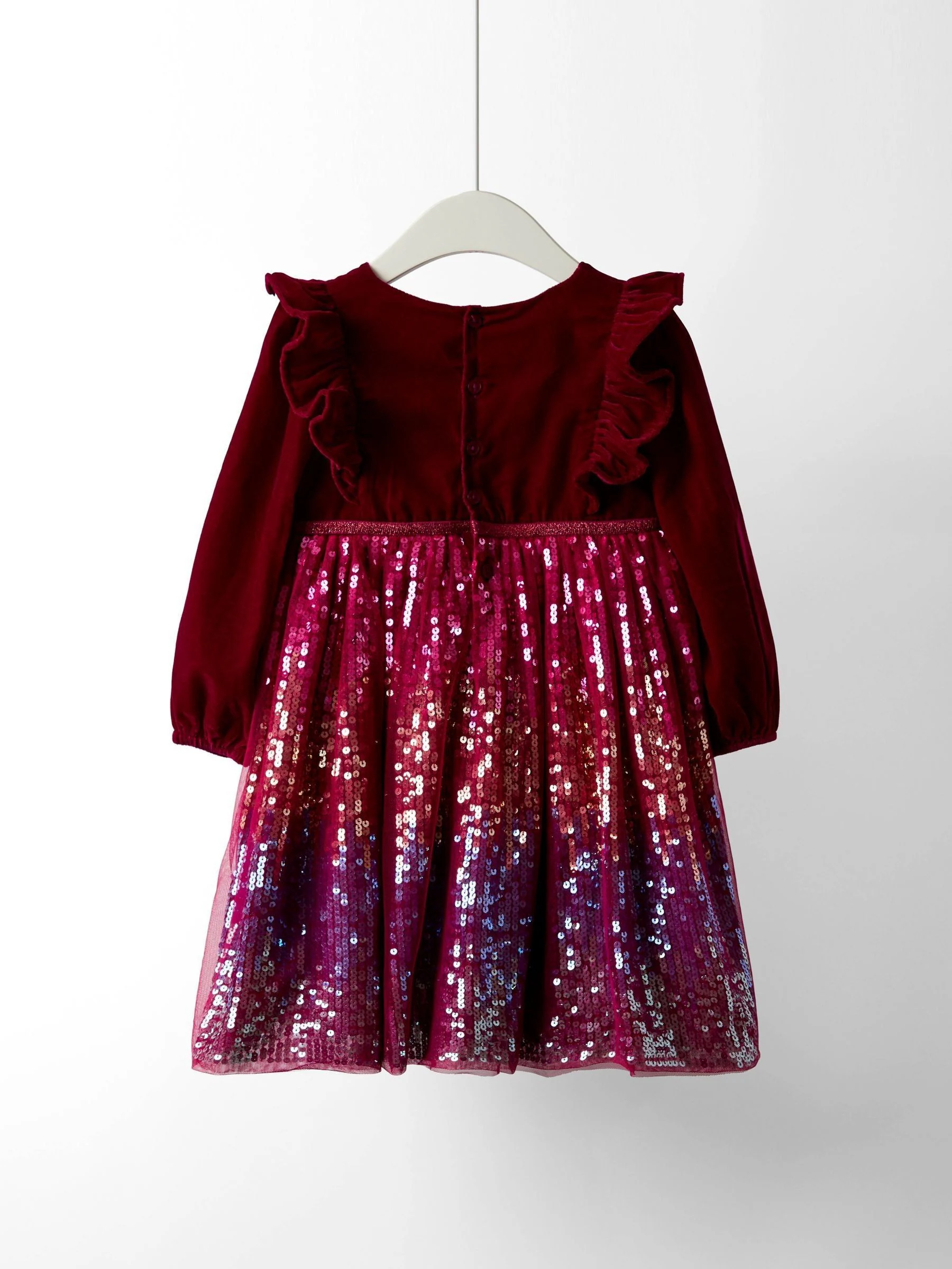 JoJo Maman Bébé Sequin Party Dress
