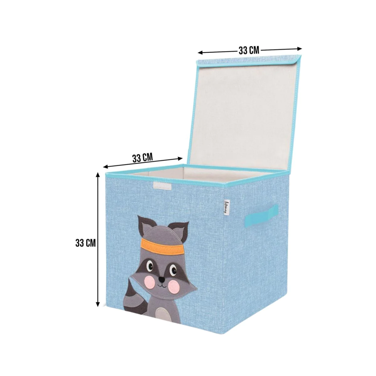 Boîte de rangement en tissu pour enfant 