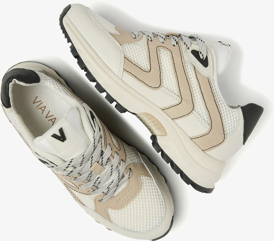 VIA VAI beige via vai lage sneakers danae bailee