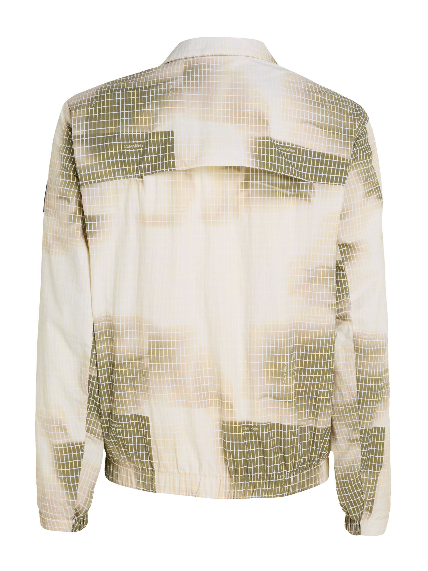 CALVIN KLEIN| Herren Jacke DIFFUSED GRID AOP BLOUSON