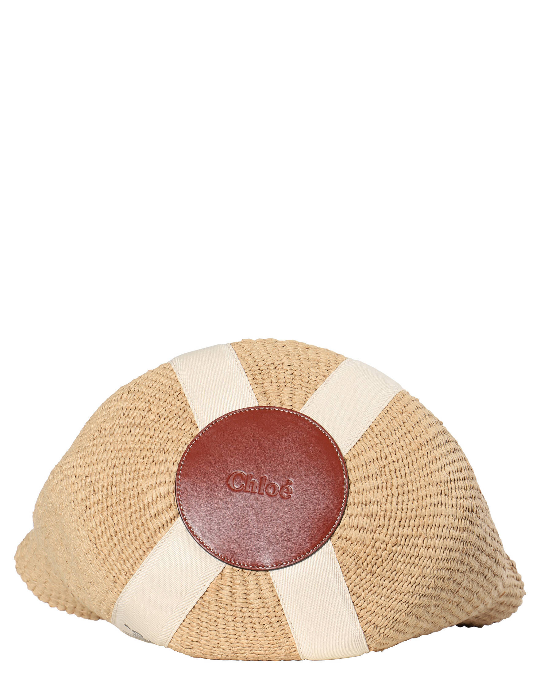 Chloé| Damen Tasche WOODY RAFFIA BASKET