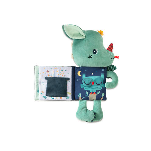 Joe Livre Doudou Vert - LILLIPUTIENS