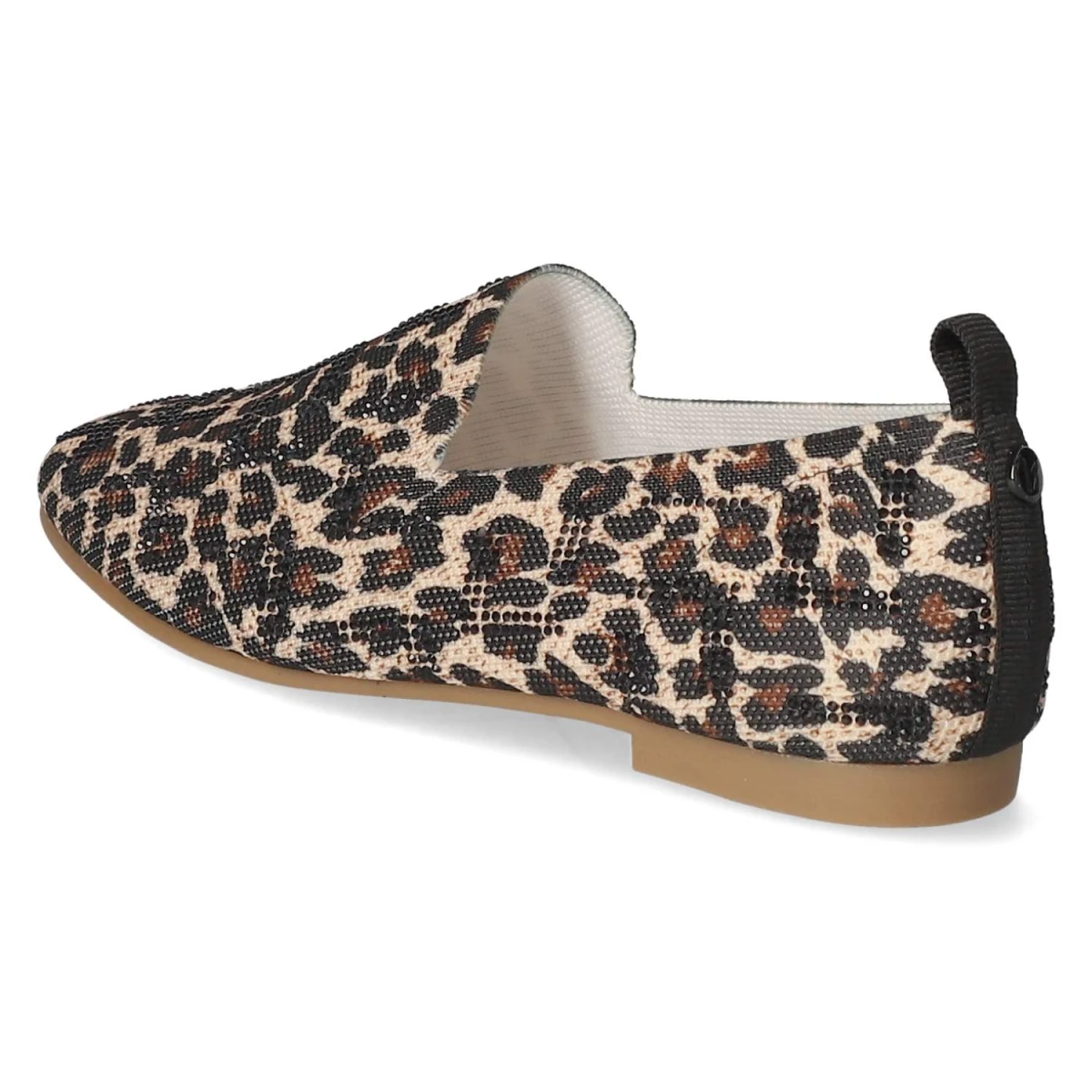 La StradaSlipper - beige leopard