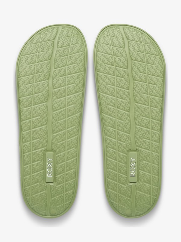 Slippy Iv Sandales Vert Femme