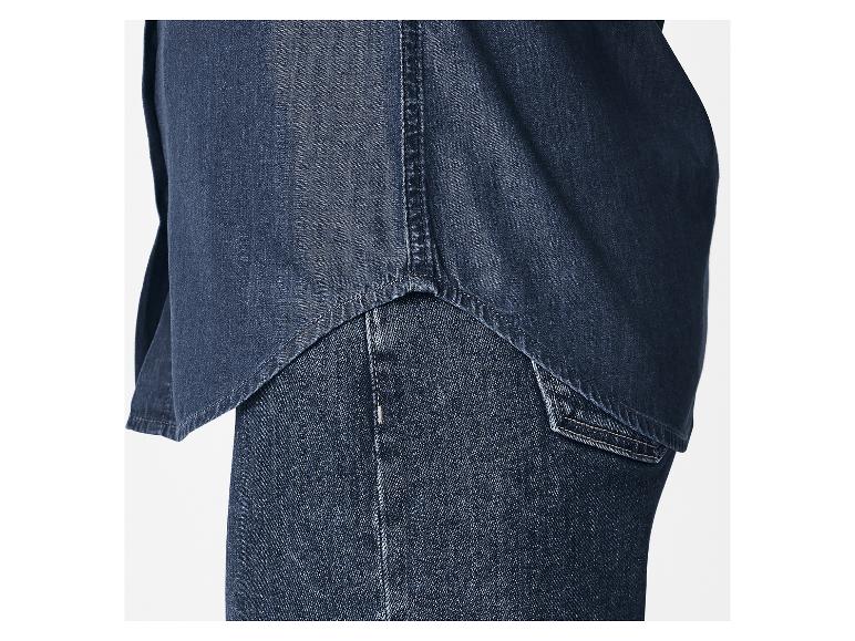Denim dames blouse