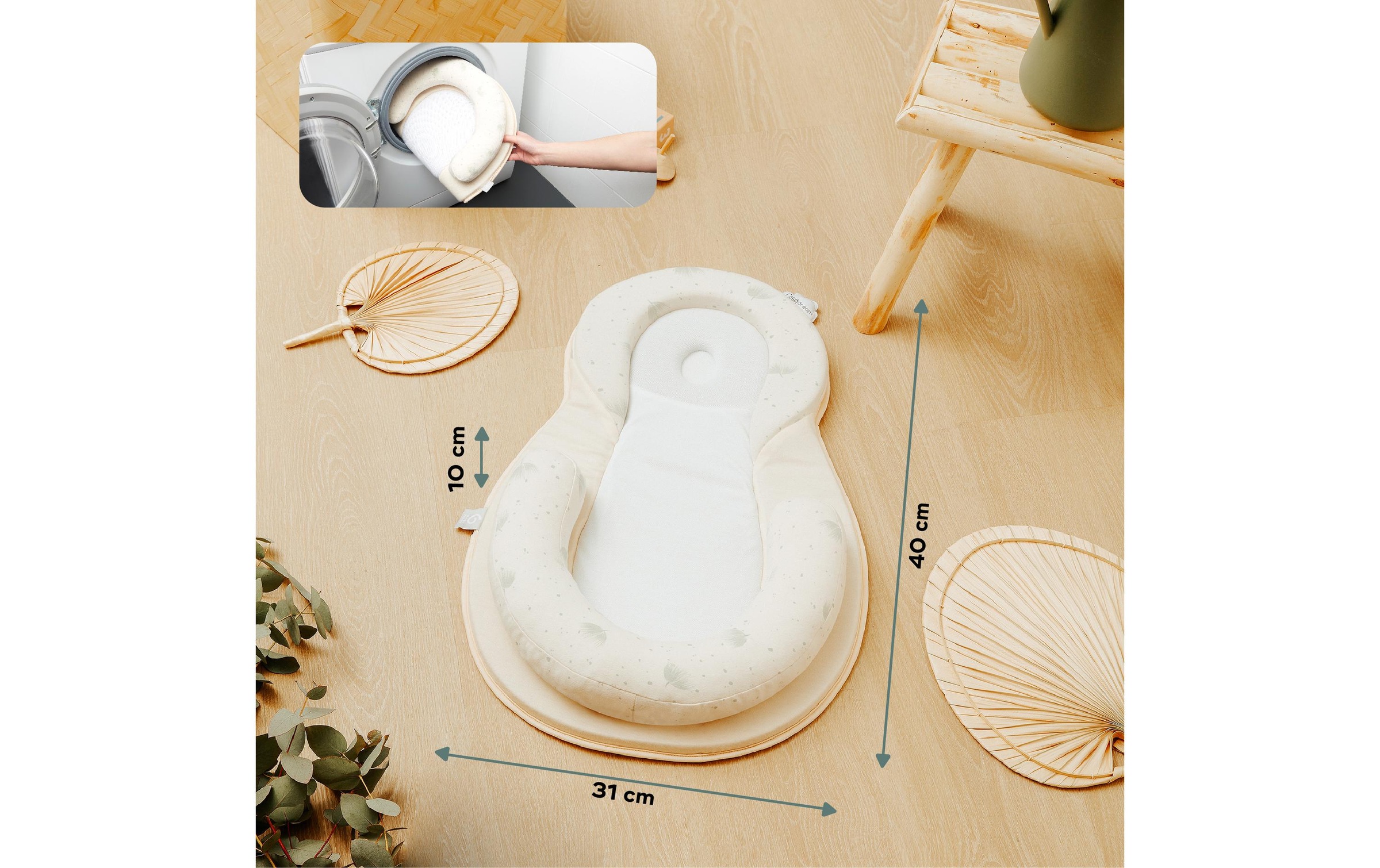 BABYMOOV Nackenkissen »Cosydream Fresh Mineral Beige«