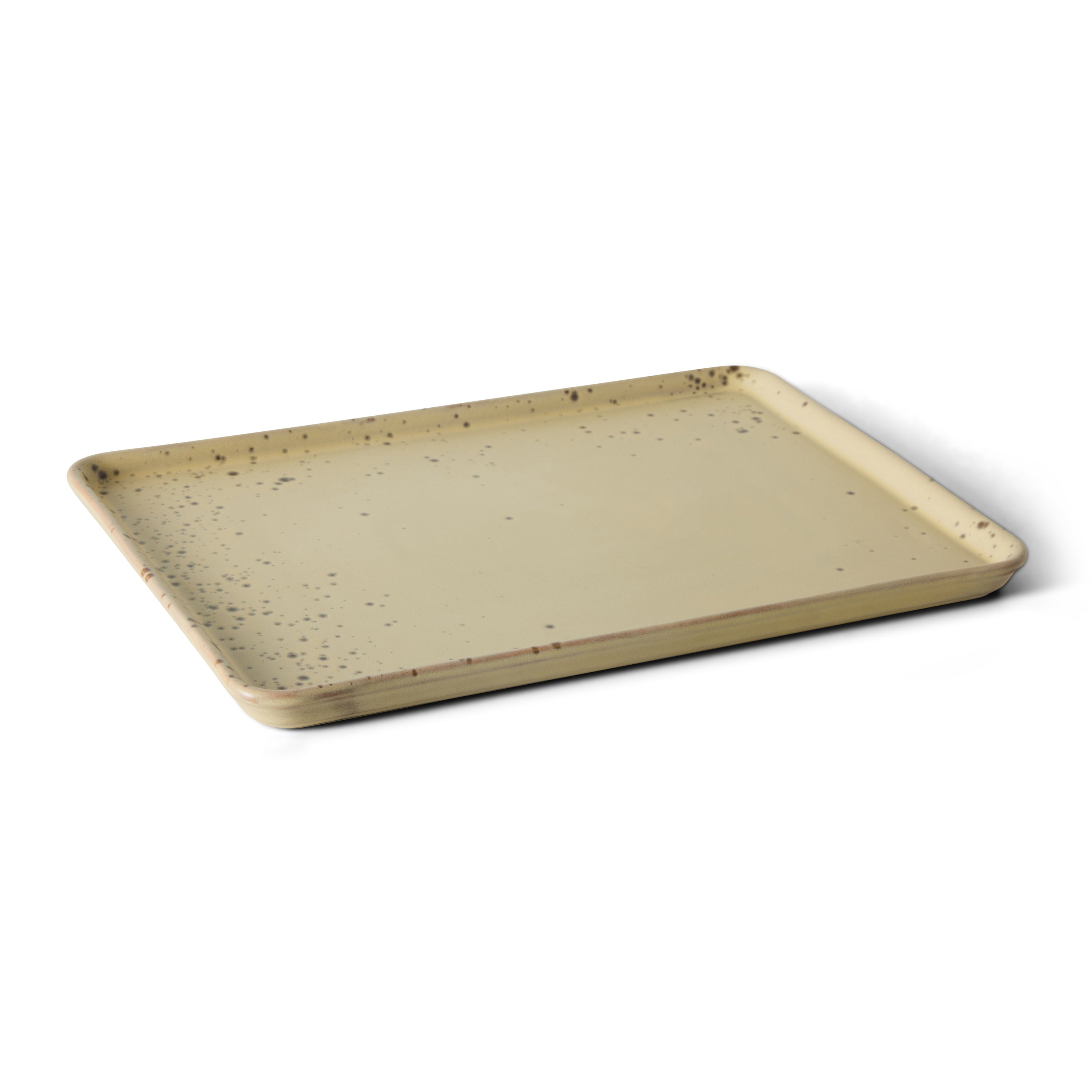 HKliving 70's Ceramics Large Tray - Grit