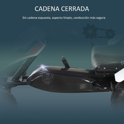 Carrinho de pedal infantil Homcom 341-036