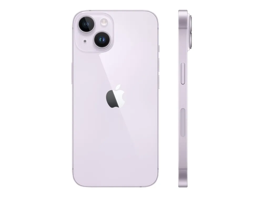 Apple iPhone 14 - 5G smartphone - dual-SIM / Intern hukommelse 128 GB - OLED-skærm - 6.1