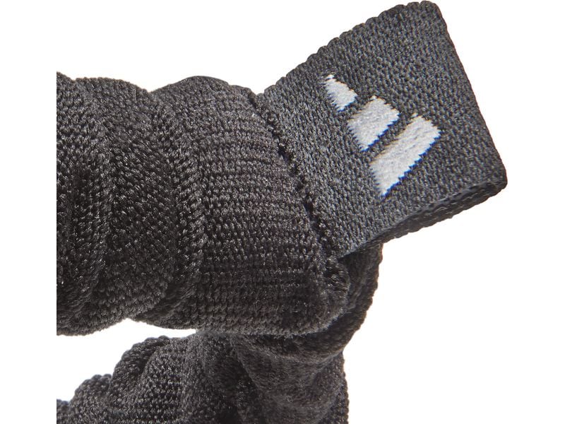 adidas Hair Scrunchies Schwarz und Lucid Pink Haargummis