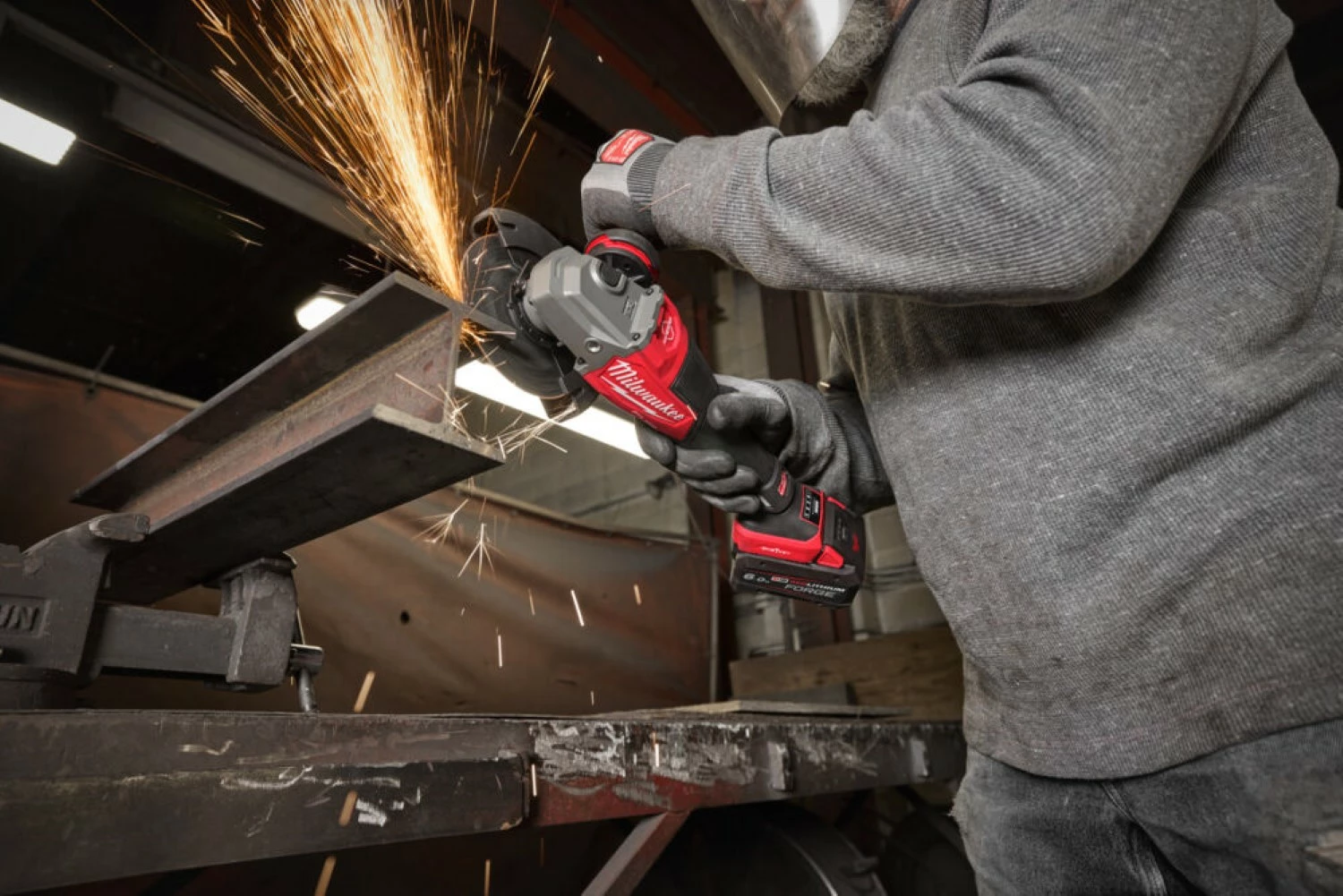 Milwaukee M18 FHSAGO125VXPDB2-0X 18V Li-ion accu Haakse slijper in HD Box - 125mm