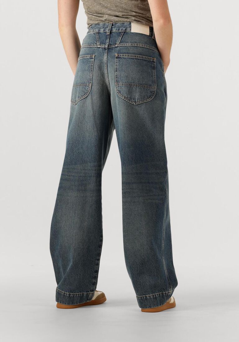 blauwe closed wide jeans deni-x