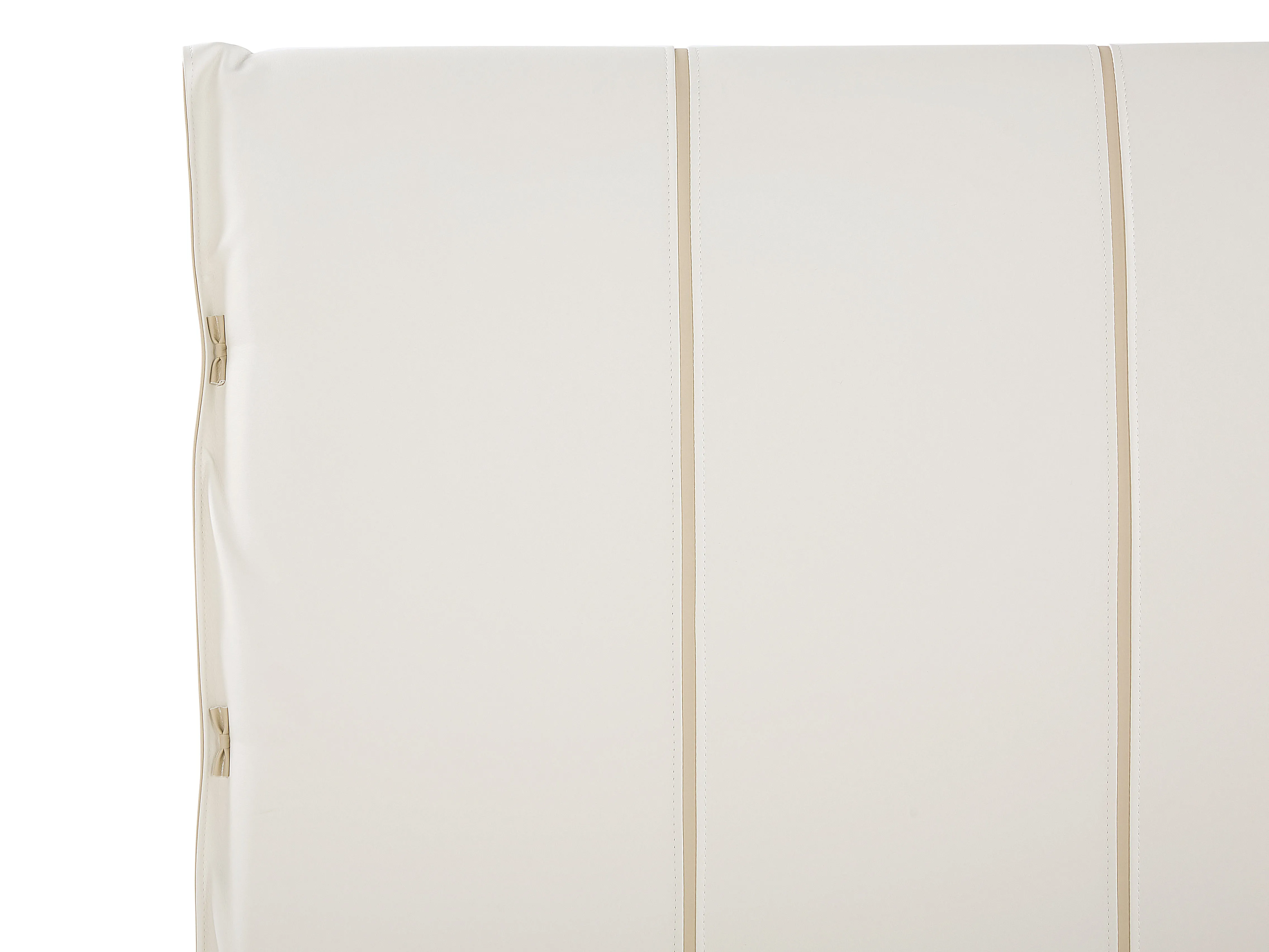 Bed Kunstleer BETIN 180 x 200 cm Lichtbeige