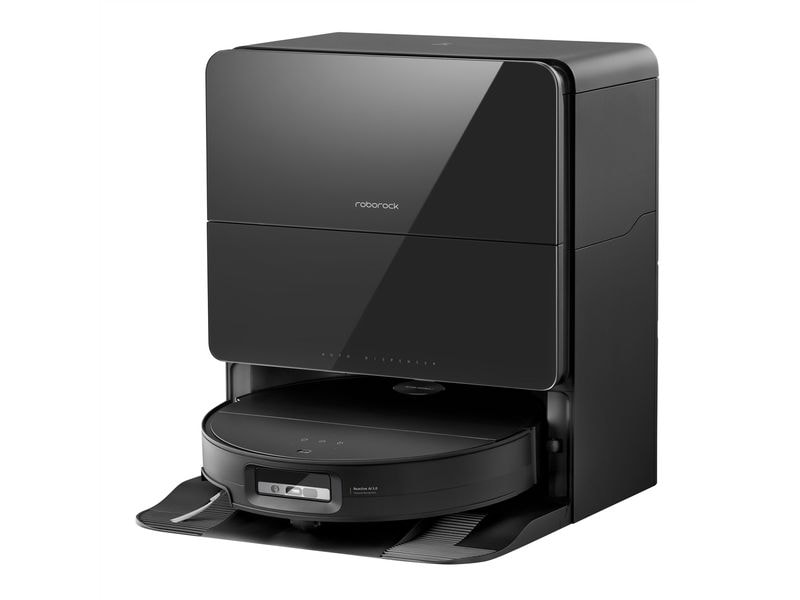 Roborock Saug- und Wischroboter Saros 10 Schwarz Saugroboter mit Dual Anti-Tangle System