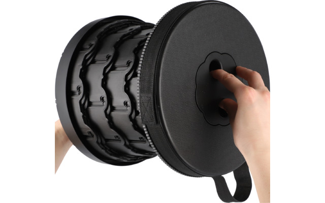 Berger Teleskophocker schwarz