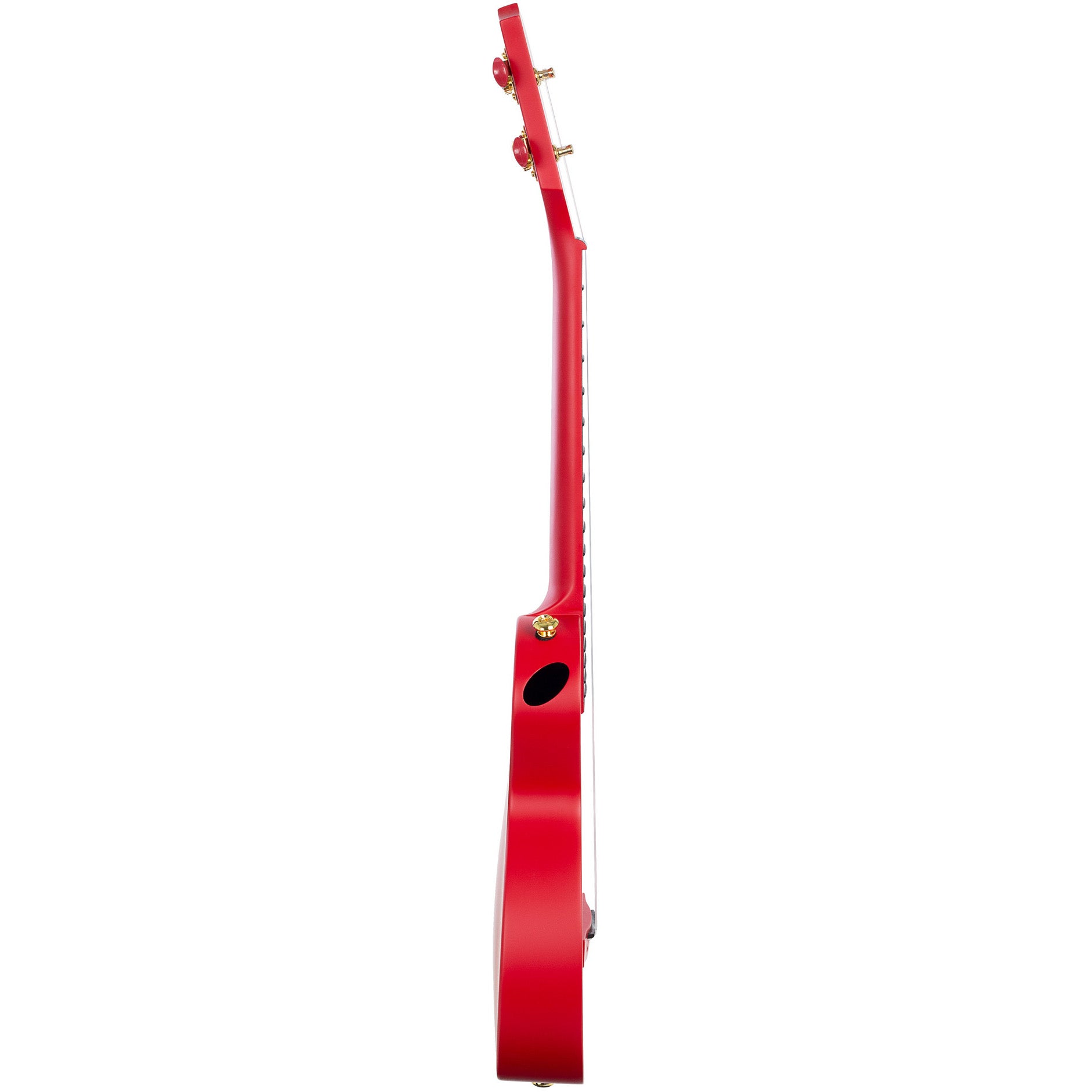 Cascha HH 2280 carbon fiber concert ukelele set rood