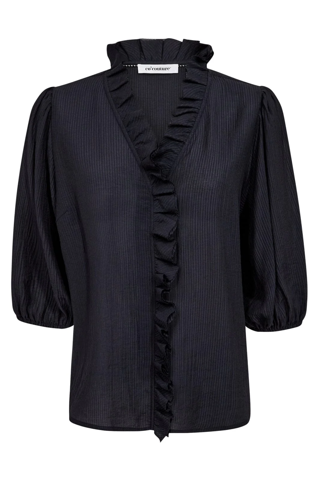 Co´Couture Anikacc Frill Ss Shirt 35905