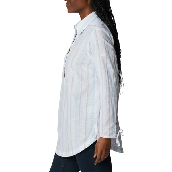 Chemise COLUMBIA CAMP HENRY™ II TUNIC PURPLE TINT/BLOCKY STRIPE