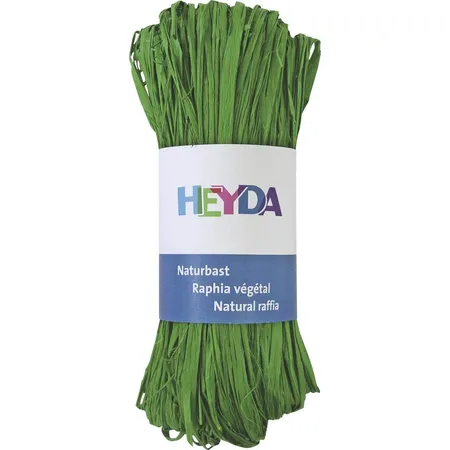 Heyda Naturbast apfelgrün, 50g