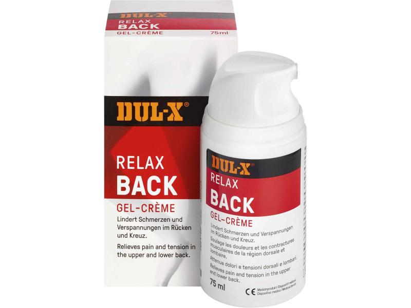 Dul-X Back Relax Gel-Creme 75 ml Gel bei Rückenschmerzen