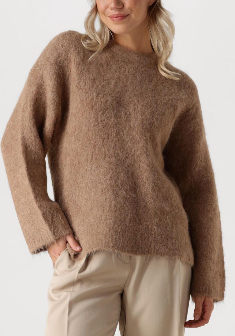 bruine dante6 trui addax crewneck sweater