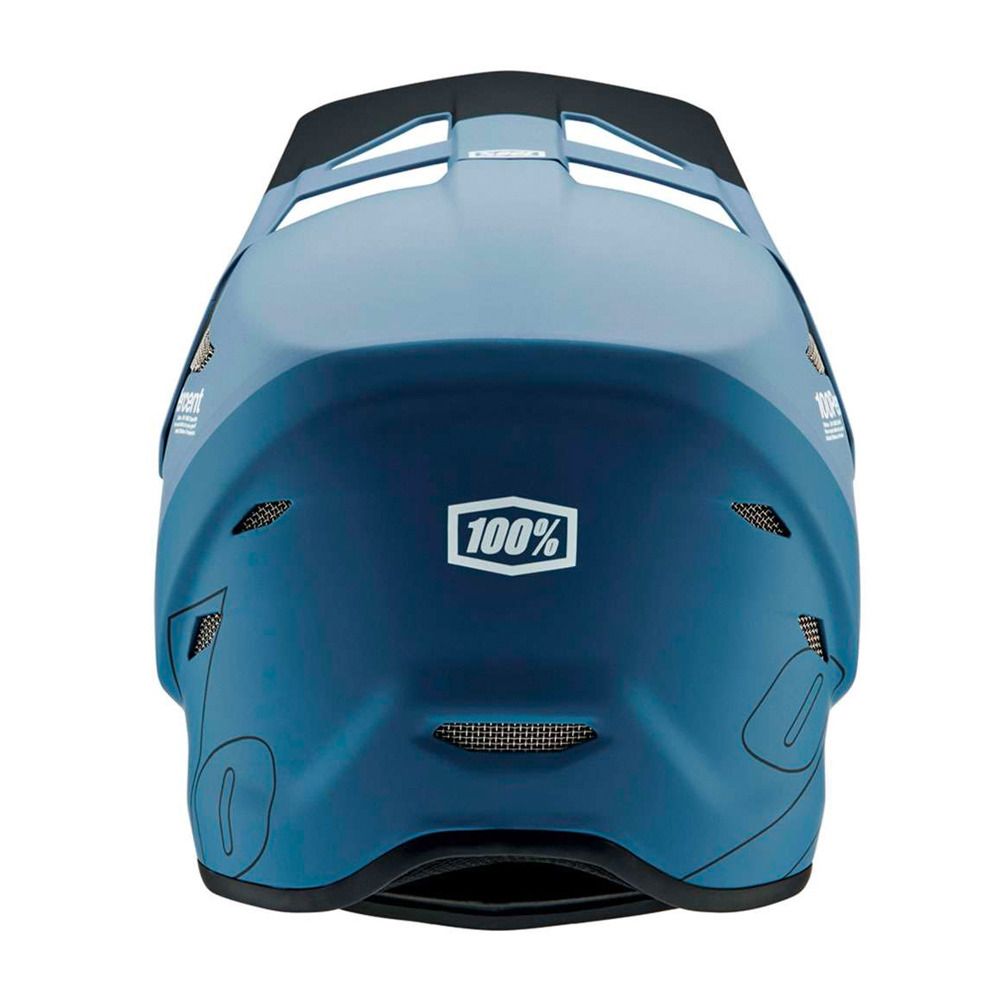 100 percent STATUS - Casque VTT drop/steel blue