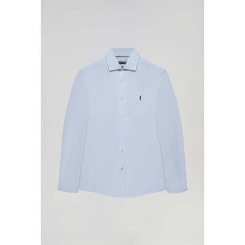 Polo Club - RIGBY GO SHIRT SLIM POPLIN Azul