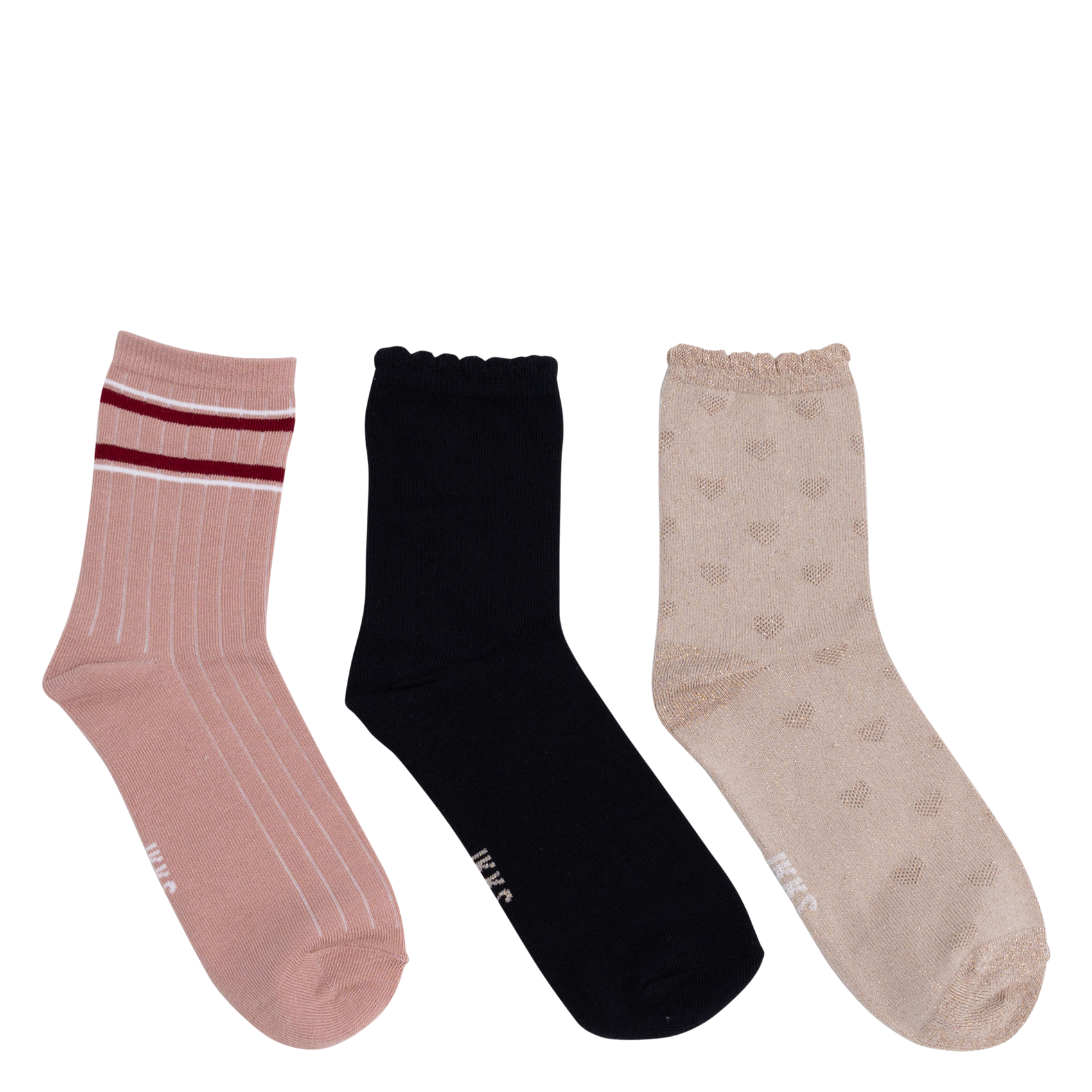 Lot de chaussettes en coton mélangé | Rose