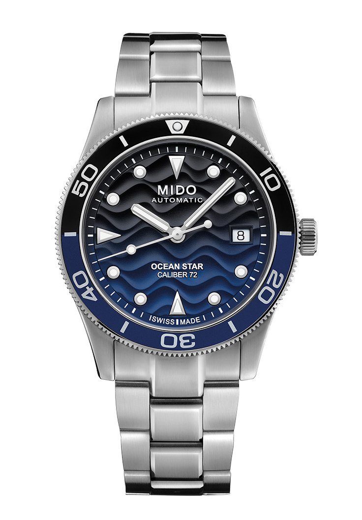 Mido Ocean Star Slim 39 mm Schwarz M026.907.11.041.00