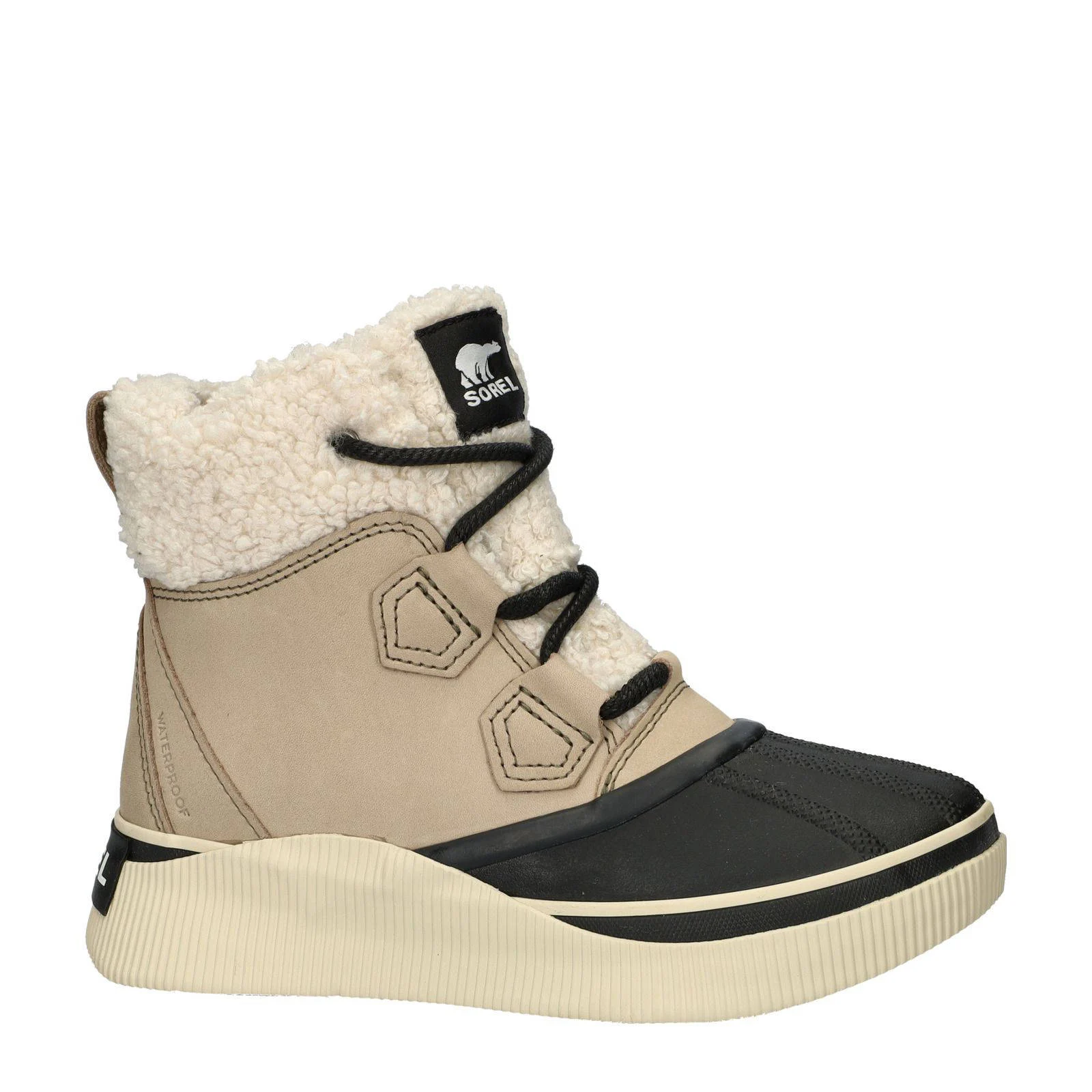 Sorel Out N About  IV Chillz WP  nubuck snowboots beige