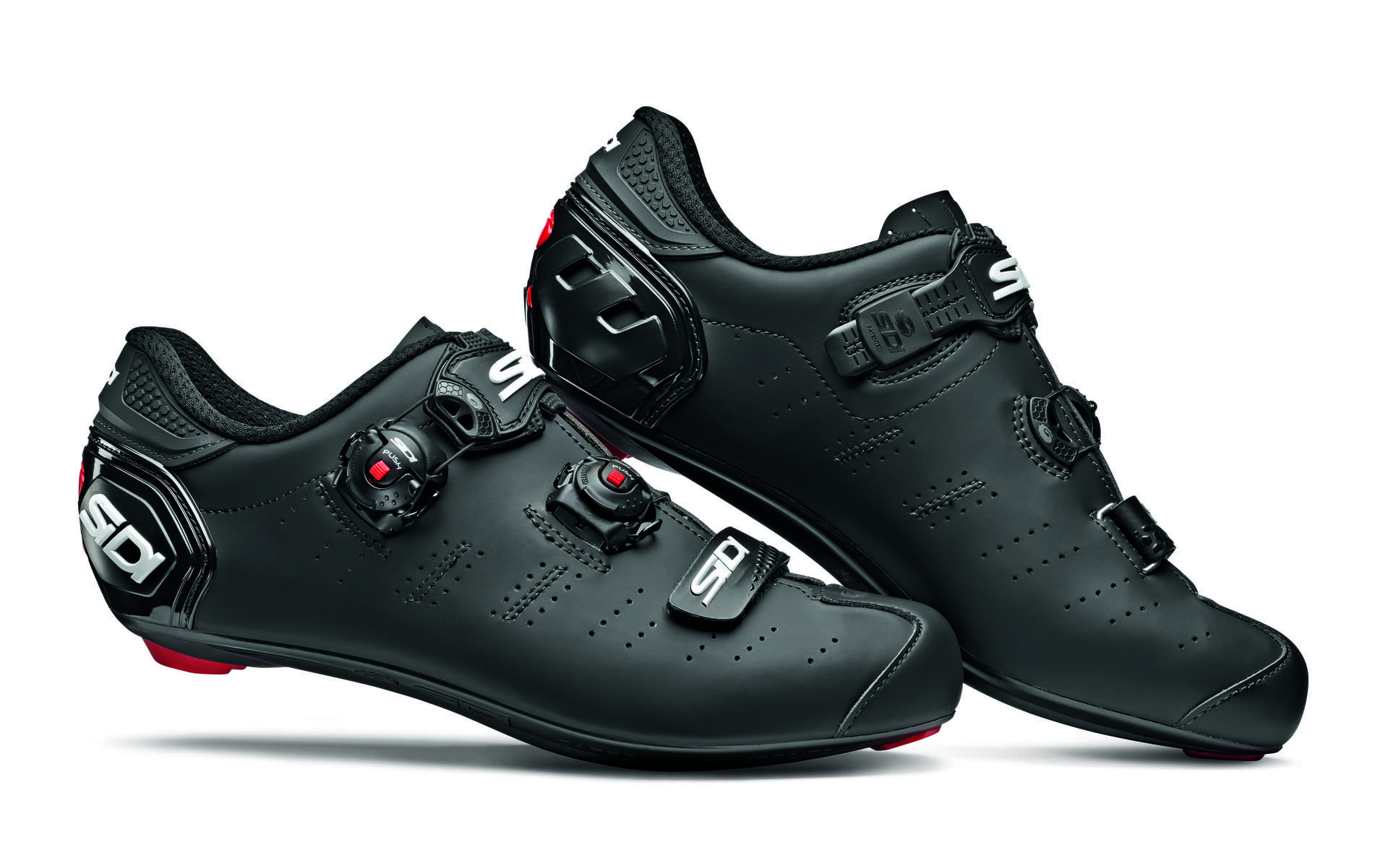 Sidi Ergo 5 Carbon Composite Mega Wielrenschoenen Mat Zwart Heren