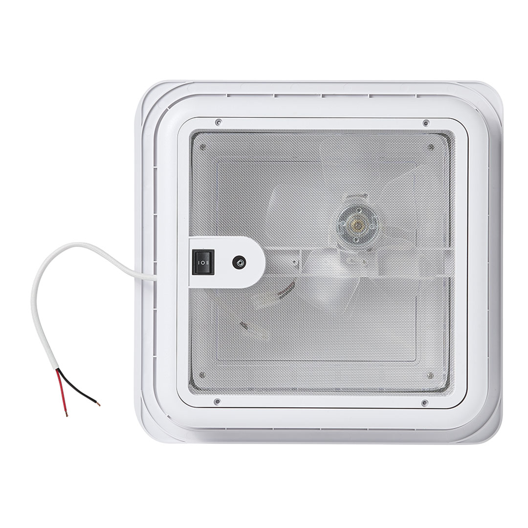 ProPlus 28x28cm dakluik met ventilator - zonder ventilatie