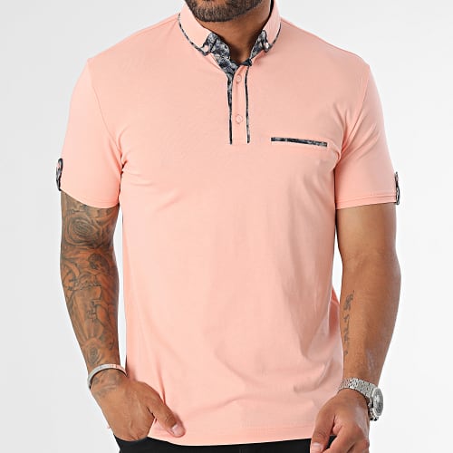 Polo Manches Courtes Rose