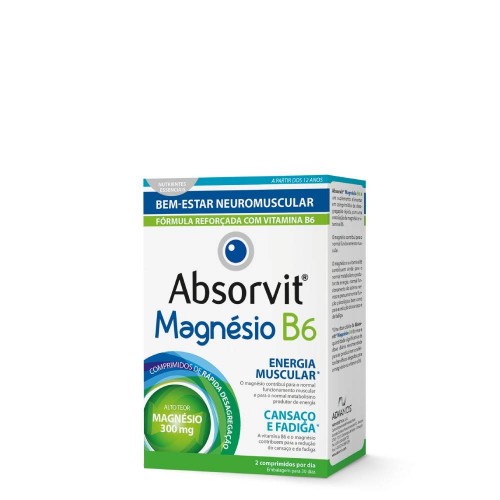 Absorvit Magnésio   B6 60 Comprimidos