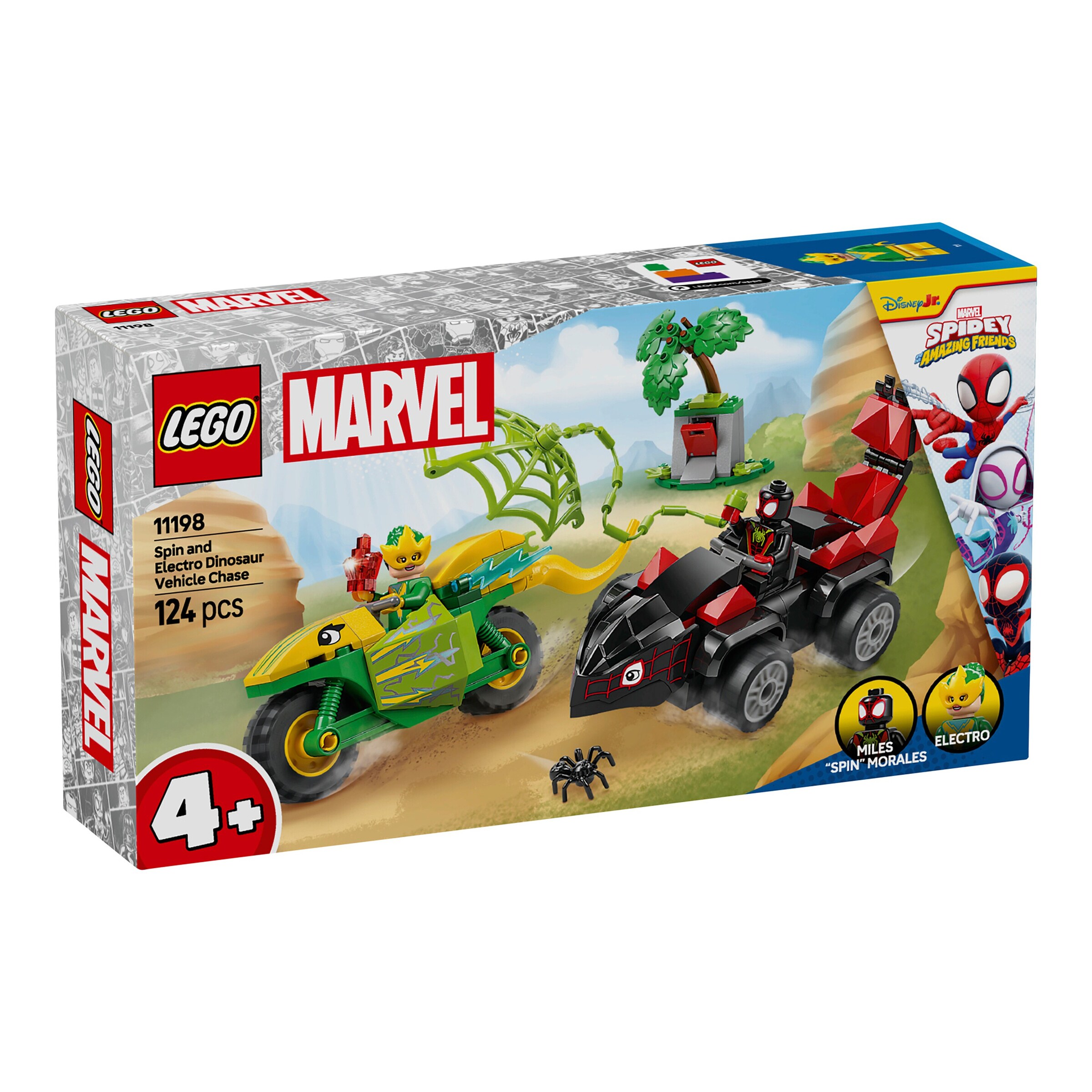 LEGO® 11198 Actionspaß mit Spin und Electro in ihren Dino-Flitzern