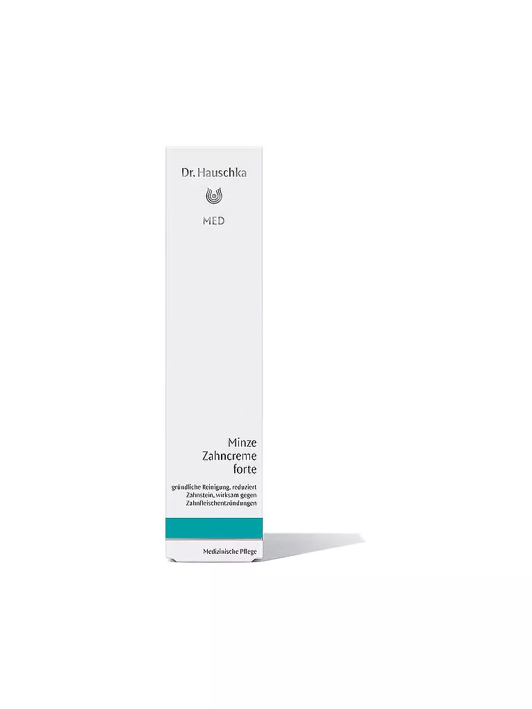 DR. HAUSCHKA Mundpflege - MED Forte Zahncreme Minze 75ml keine Farbe