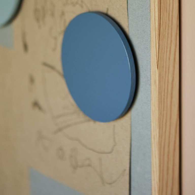 Nofred Noticeboard magneetbord incl 3 magneten Sand