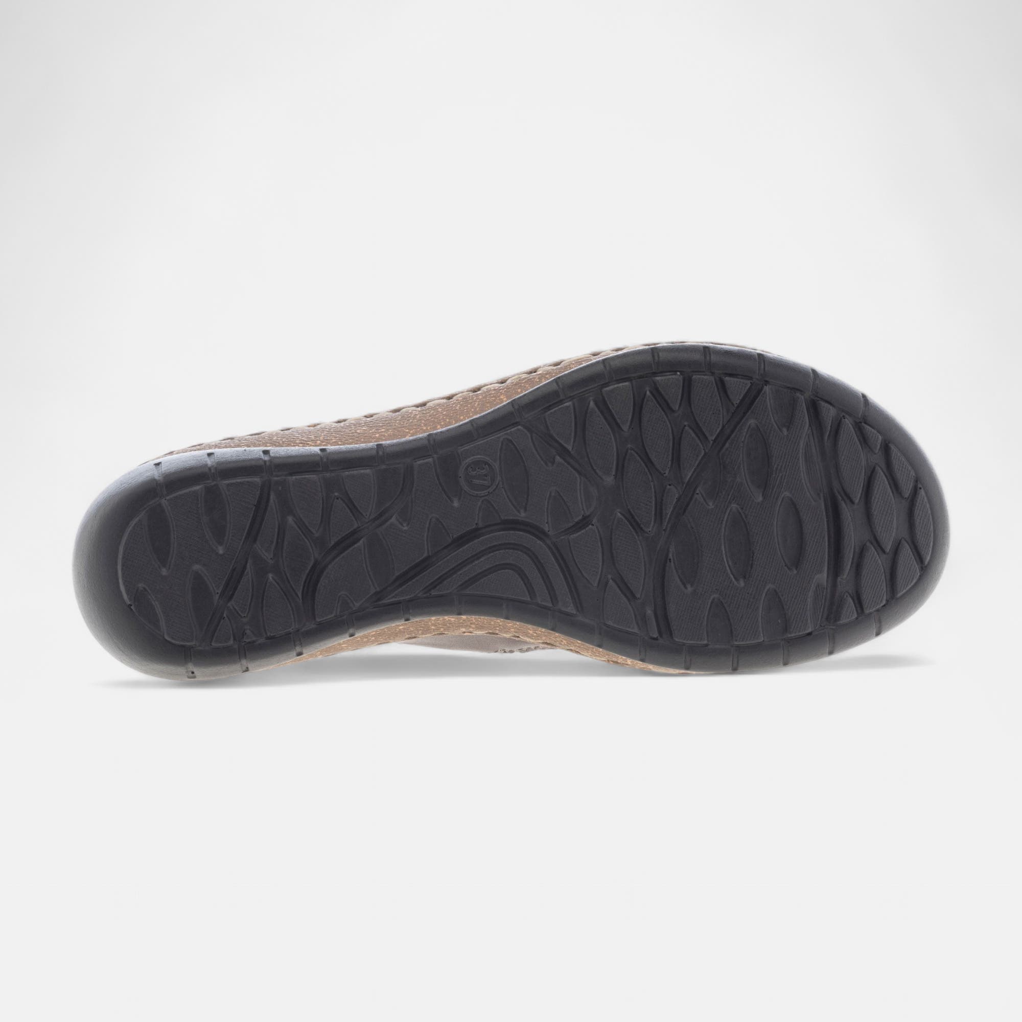 Nu-pieds confort Femme en cuir multicolore