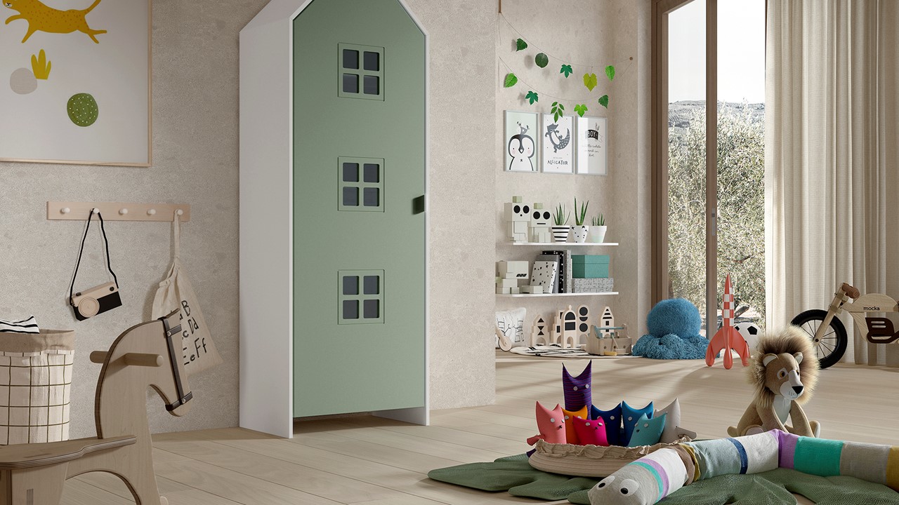 Draaideurkast Casami Bruges entangled green