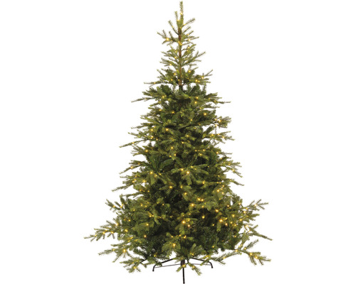 Kunstkerstboom Everlands Grandis, verlicht, 150 cm hoog, groen, incl. LED