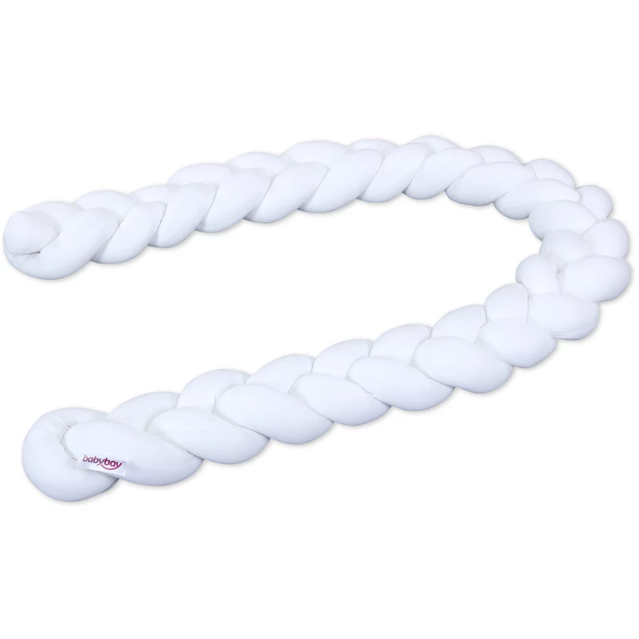 babybay® Nestchenschlange geflochten weiß  alle Modelle