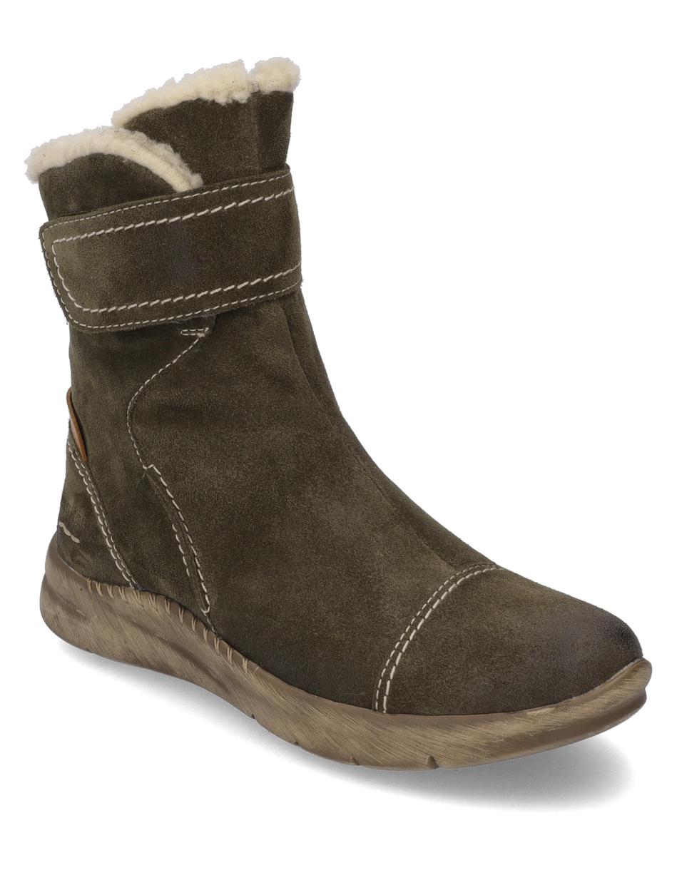Stiefelette Conny 01, moos-kombi